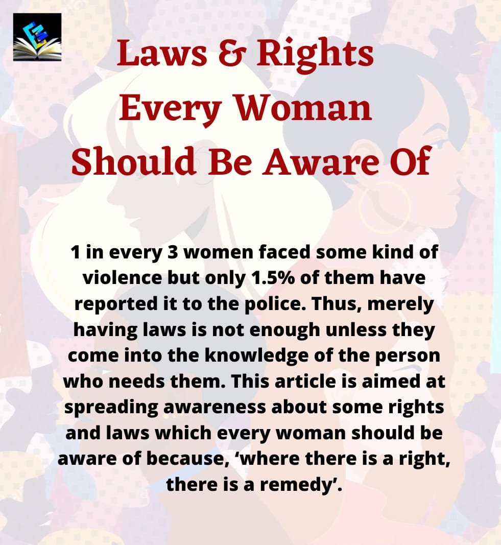 laws & right every woman must be aware of