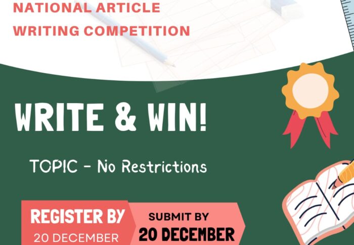 National Article Writing Competition By Edumound | INKED 3.O